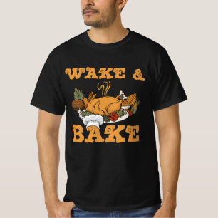 T-shirt Réveillez-Vous Et Faites Gâter La Turquie Repas Dî
