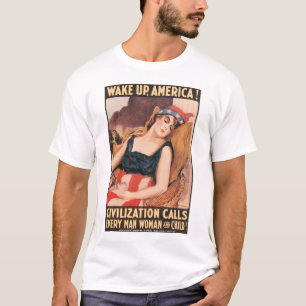 T-shirt Réveillez-vous l'Amérique
