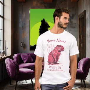 T-shirt Réveillez-vous - Rêves synthétiques   Cyberpunk Ca