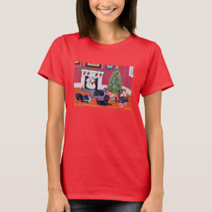 T-shirt Réveillon de Noël Labradors