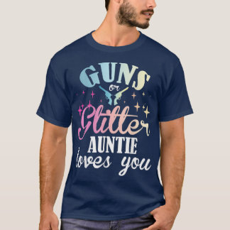 T-shirt Révéler le genre Garçon ou fille Tante Aime que vo