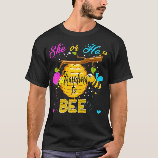 T-shirt Révéler le genre Qu'est-ce qu'il ou elle sera (Devant)