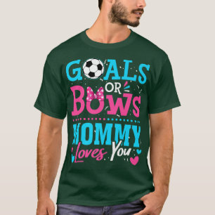 T-shirt Révéler Le Sexe Objectifs Ou Bows Maman Aime Vous
