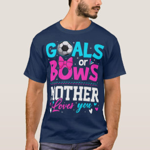 T-shirt Révéler Le Sexe Objectifs Ou Bows Mère Vous Aime M