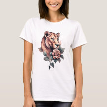 Revendiqué par Beauty : Lioness et Rose Tee
