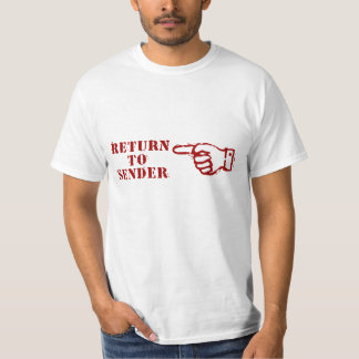 T-shirt Revenez à l'expéditeur