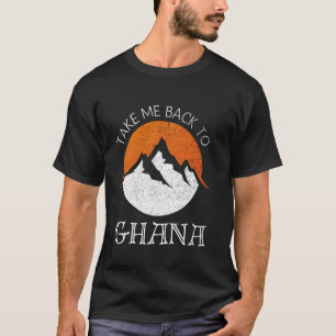 T-shirt Revenez Au Ghana Vacances Vintage Ghana