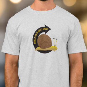 T-shirt Revenez sur la question la semaine prochaine