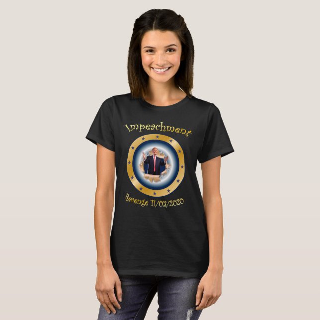 T-shirt Revenge de la destitution~Jour d'élection~3 novemb (Devant entier)
