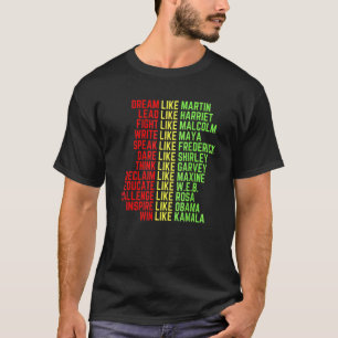 T-shirt Rêver Comme Martin Hommes Femmes Garçons Filles Hi