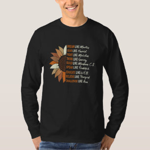 T-shirt Rêver Comme Martin Plomb Comme Harriet Black Histo