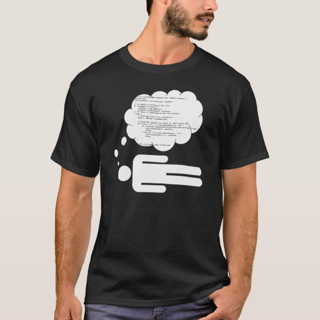 T-shirt Rêver en code (Devant)