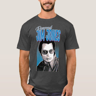 T-shirt Révérend Jim JonesJonestown Massacre Tri esthétiqu