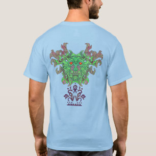 T-shirt Revers du masque de l'homme vert
