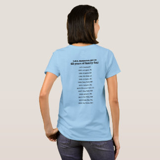 T-shirt revers gris du logo 2-Sided