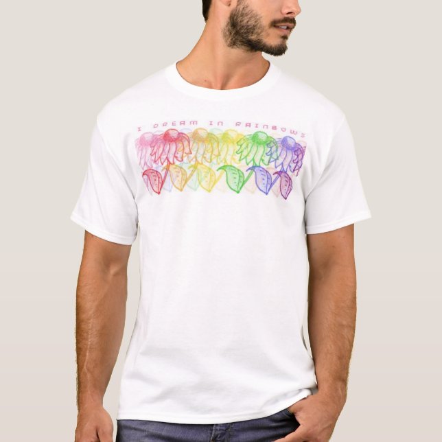 T-shirt Rêves d'arc-en-ciel - SIDA de combat (Devant)