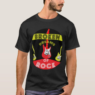 T-shirt Rêves de rock guitare électrique   Rock   Musique
