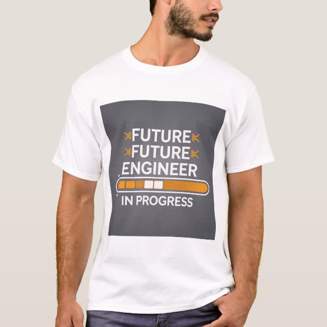 T-shirt "Rêves Futurs En Cours - Portez Votre Ambition !" (Devant)