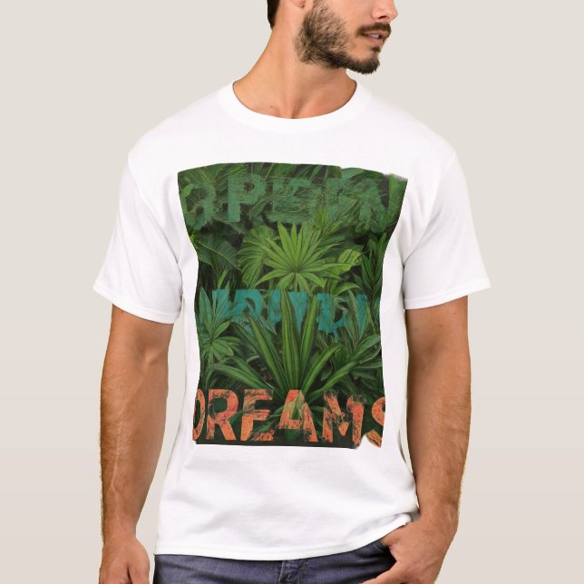 T-shirt Rêves verts (Devant)