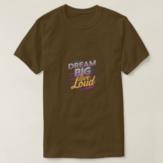 T-shirt "Rêves vibrants
