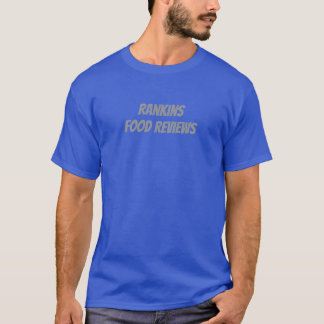 T-shirt Reviews sur les aliments de Rankin