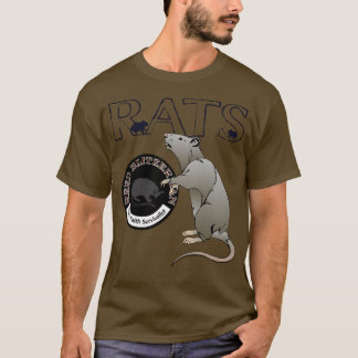 T-shirt Révolte de l'olivier à manches courtes des rats