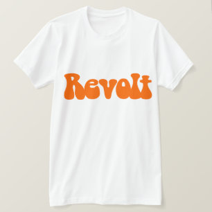 T-shirt Révolte - orange