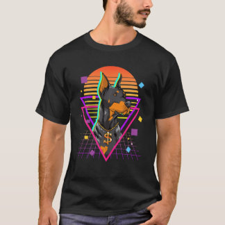 T-shirt Révolte Vintage Doberman Pinscher