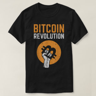 T-shirt Révolution Bitcoin Crypto Design