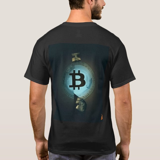 T-shirt "Révolution Bitcoin : Portez l'avenir" (Dos)