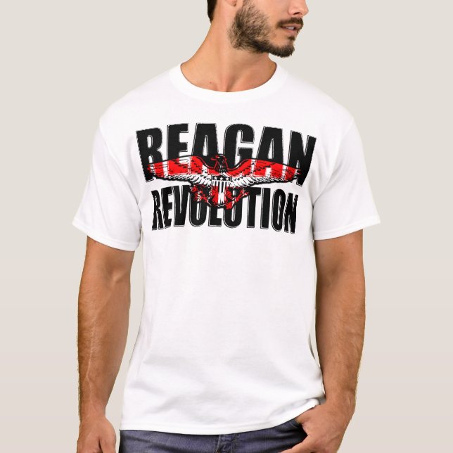 T-shirt Révolution de Reagan (Devant)