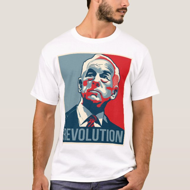 T-shirt Révolution de Ron Paul (Devant)