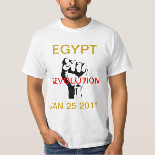 T-shirt Révolution égyptienne 25 janvier 2011