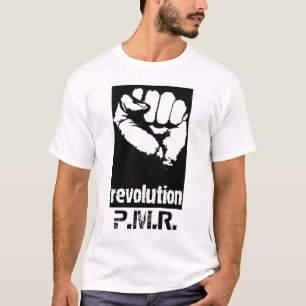 T-shirt revolution_fist, P.M.R.