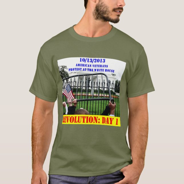 T-SHIRT RÉVOLUTION : JOUR 1 (Devant)