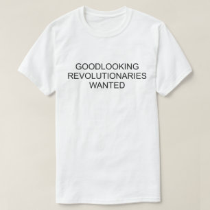 T-SHIRT RÉVOLUTIONNAIRES BEAUX RECHERCHÉS