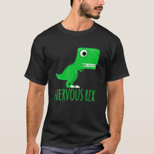 T-shirt Rex Nervous Funny Tyrannosaurus Dinosaur Lover Gif
