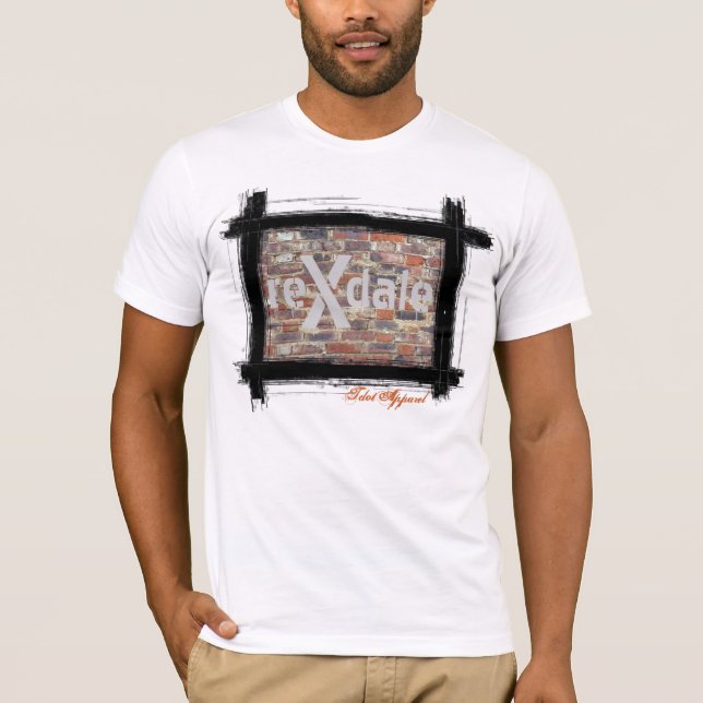 T-shirt Rexdale (brique) (Devant)