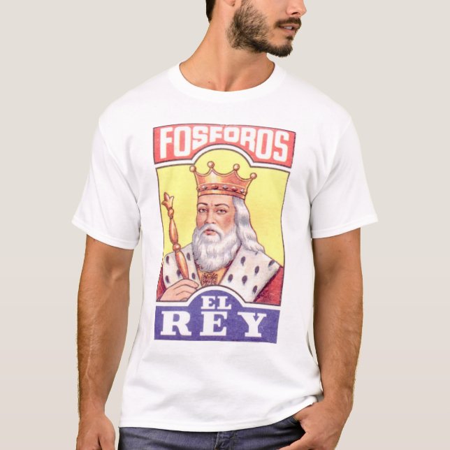 T-shirt Rey d'EL de Fosforos (Devant)