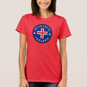 T-shirt Reykjavik Islande