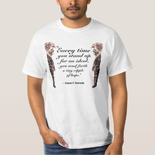 T-shirt RFK : Une ondulation d'espoir