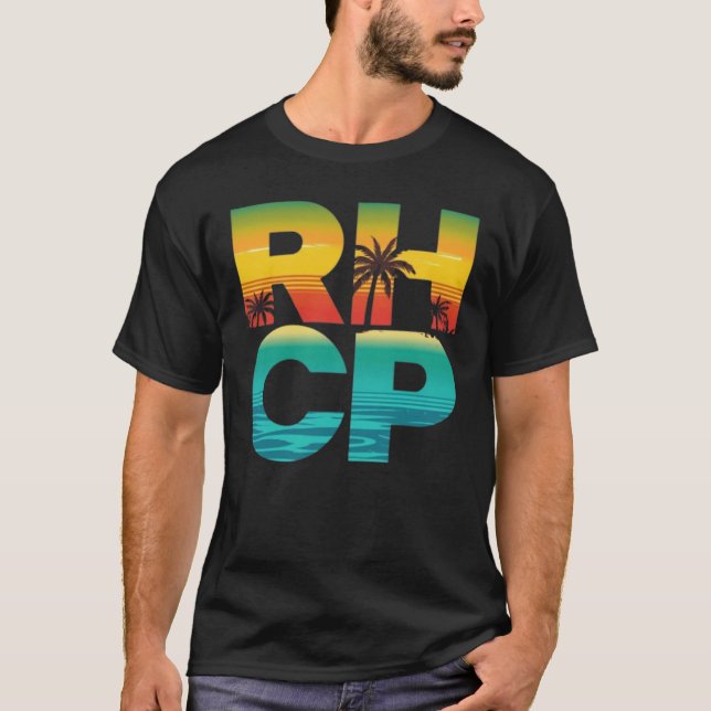 T-shirt RHCP California Vibes Tee – Red Hot Chili Peppers  (Devant)