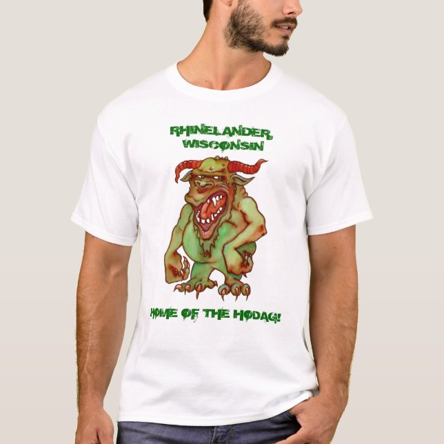 T-SHIRT ~ RHINELANDER LE WISCONSIN DE CHEMISES DE ~ DE (Devant)