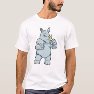 T-shirt Rhino en boîte à Boxer