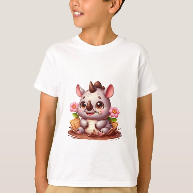T-shirt Rhinocéros (Devant)