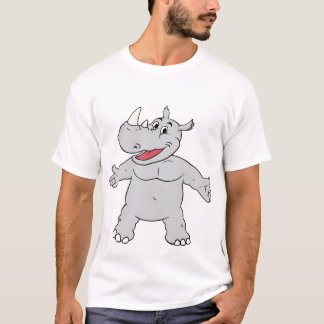 T-shirt Rhinocéros