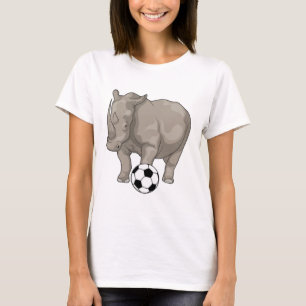 T-shirt Rhinocéros Soccer