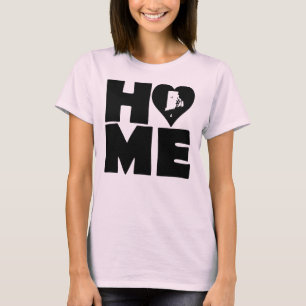 T-Shirt Rhode Island Home Heart State Tees