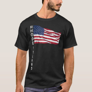 T-shirt RHODE ISLAND Little Rhody Nouvelle-Angleterre East
