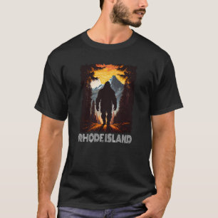 T-shirt Rhode Island Sunset rétro les années 70 vintage ra